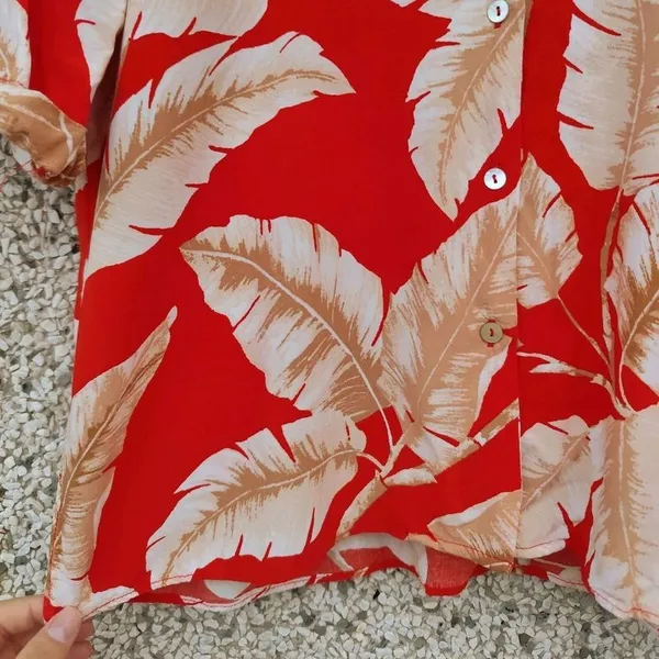 Camisa feminina estampada