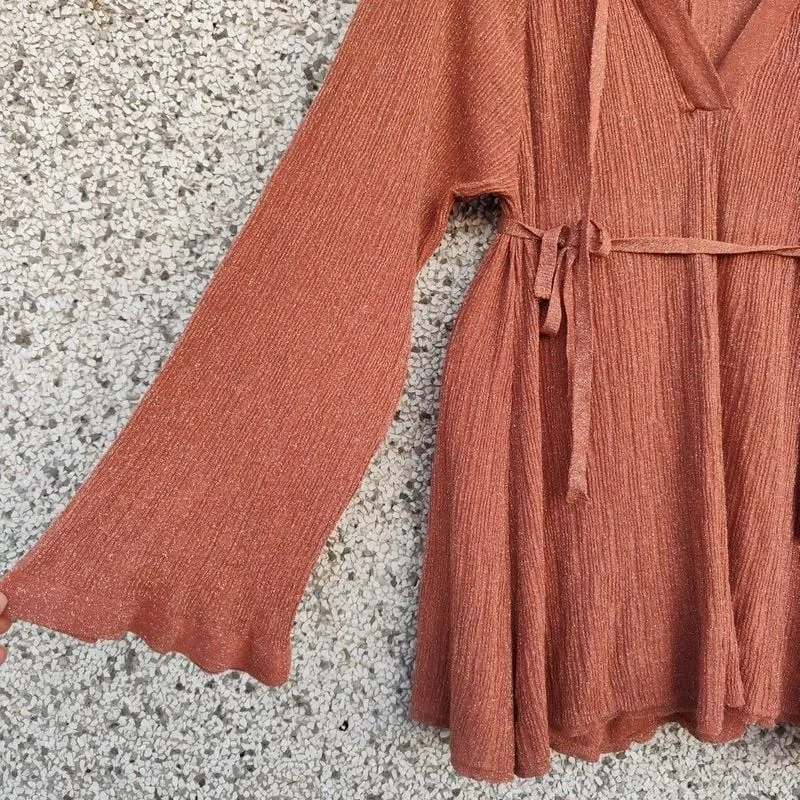 Blusa alongada Zara