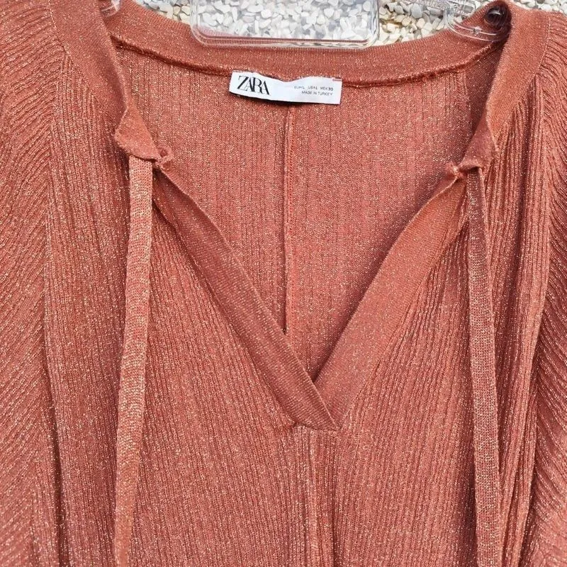 Blusa alongada Zara
