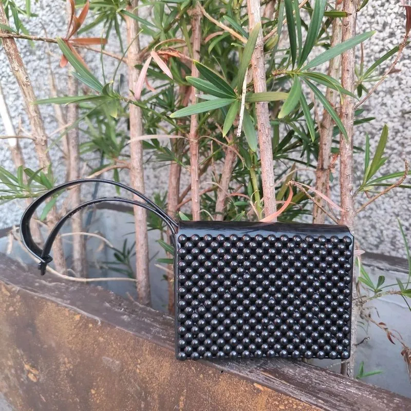 Mini bolsa Melissa preta