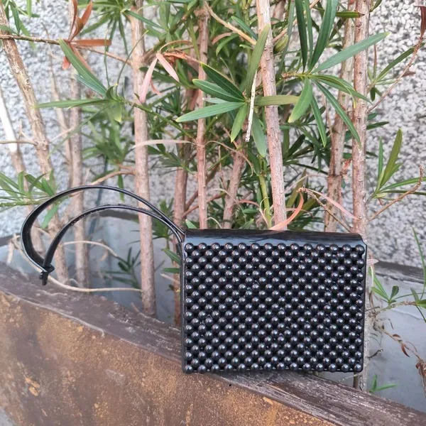 Mini bolsa Melissa preta