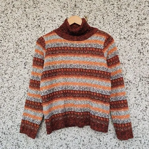 Suéter gola alta vintage