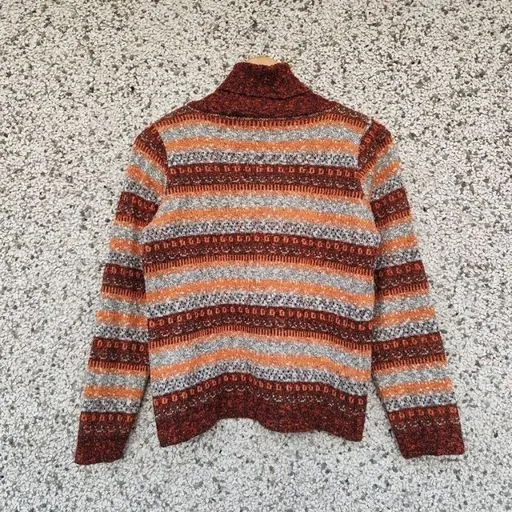 Suéter gola alta vintage