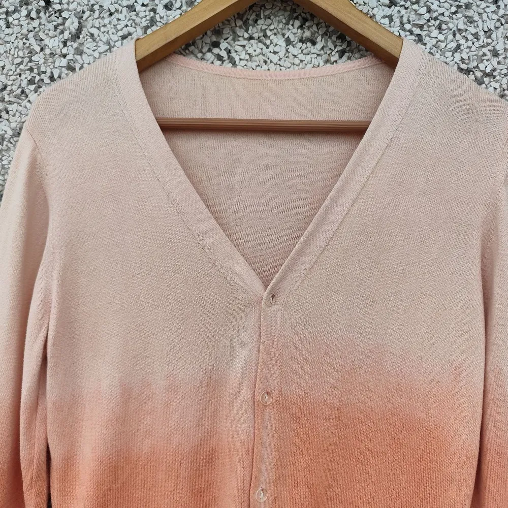 Cardigan tricô degradê