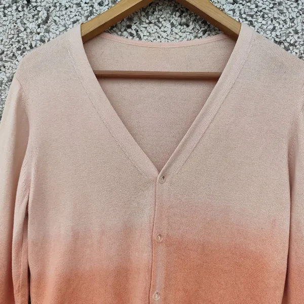 Cardigan tricô degradê