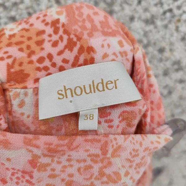 Blusa Shoulder estampada