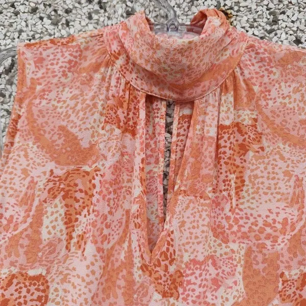 Blusa Shoulder estampada