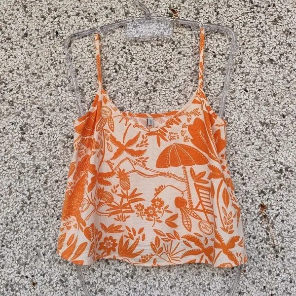 Blusa estampada viscolinho