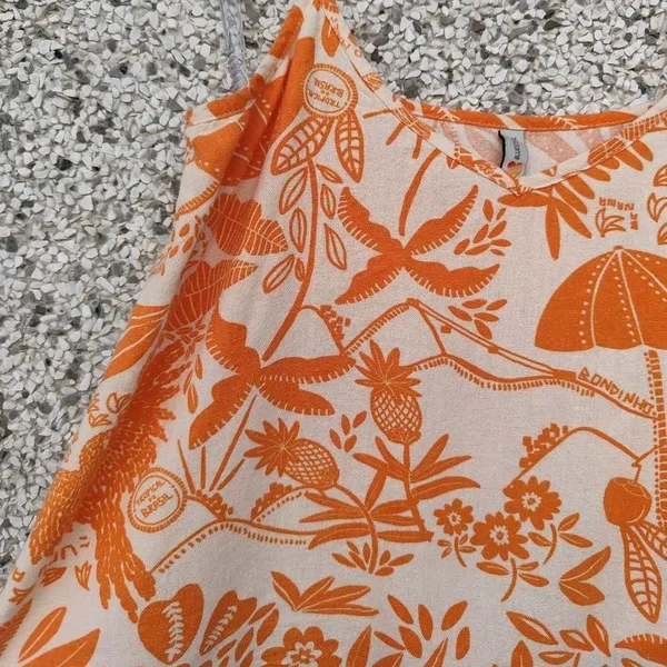 Blusa estampada viscolinho