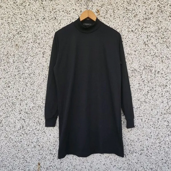 Vestido preto moletom