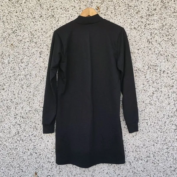 Vestido preto moletom