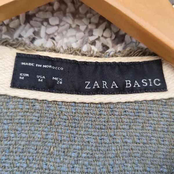 Casaco tweed Zara listrado