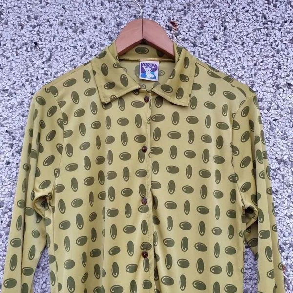 Camisa estampada vintage CGC