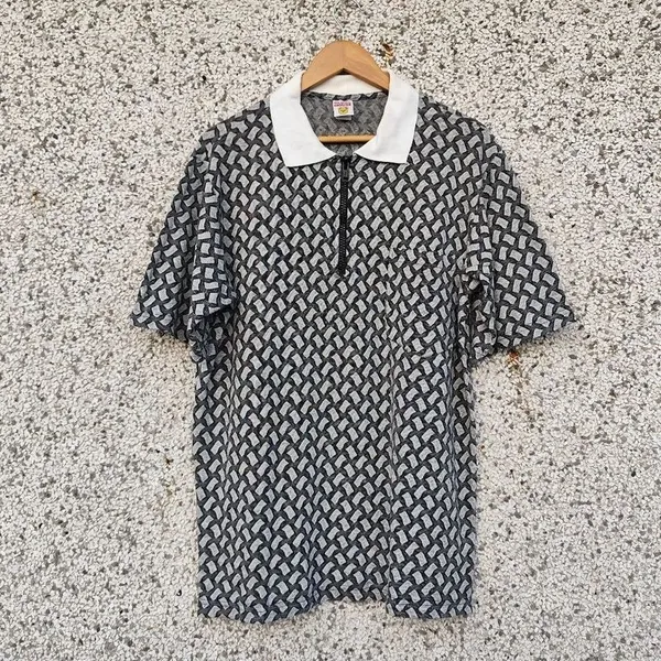 Camisa polo masculina vintage
