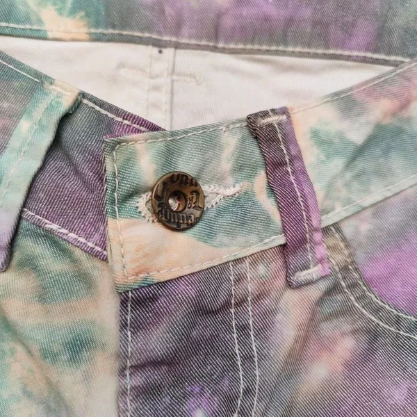 Calça jeans galáxia cintura baixa