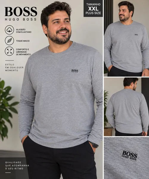 Camiseta masculina Hugo Boss