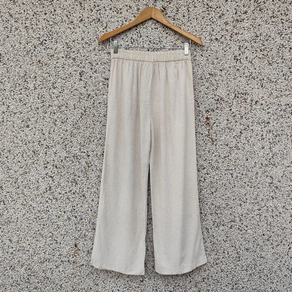 Calça wide leg viscolinho