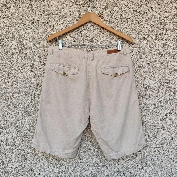 Bermuda masculina viscolinho bege
