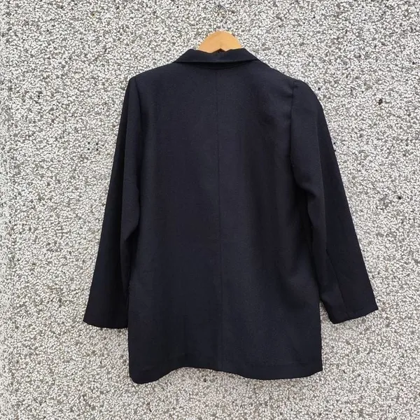 Blazer feminino preto vintage