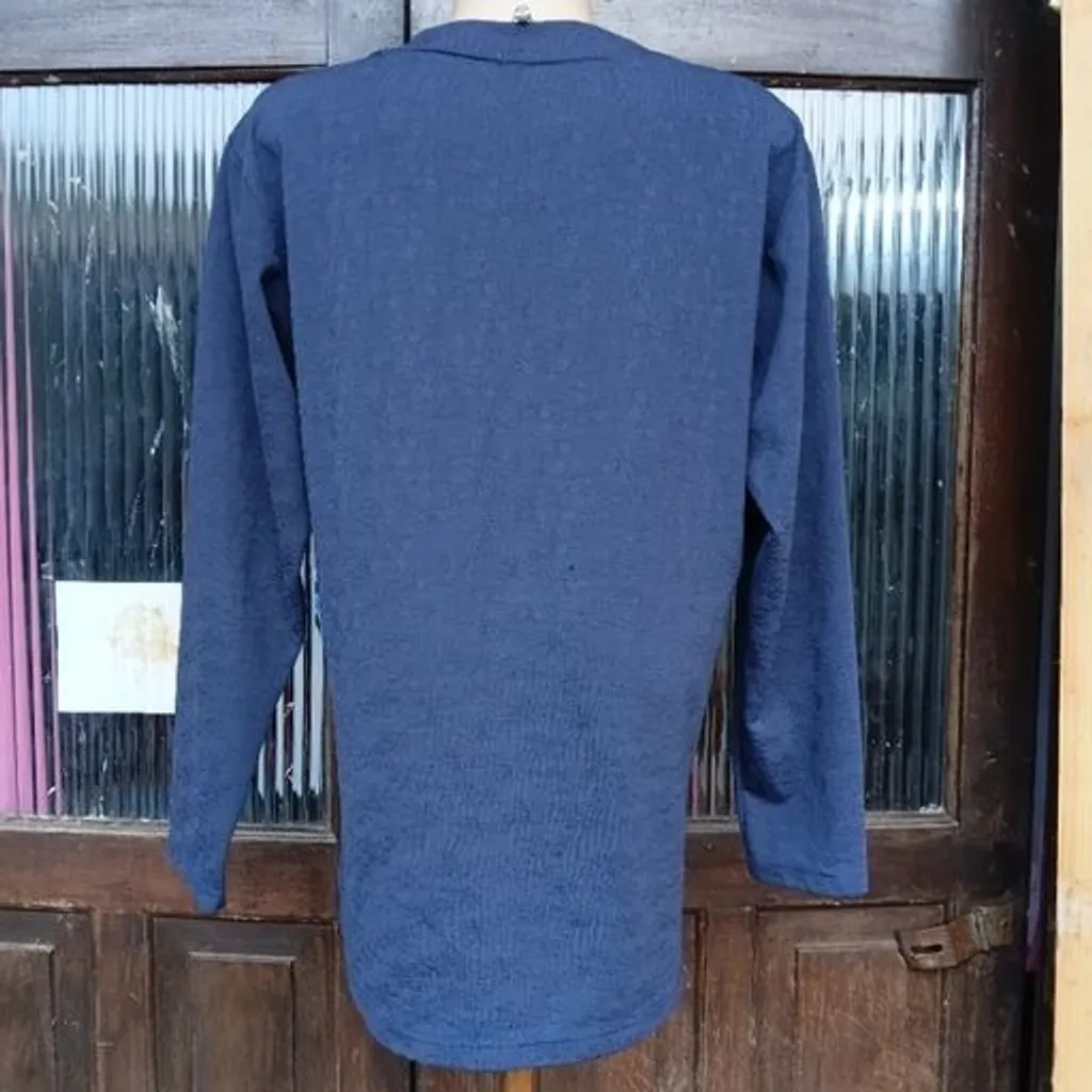 blusão vintage de manga longa