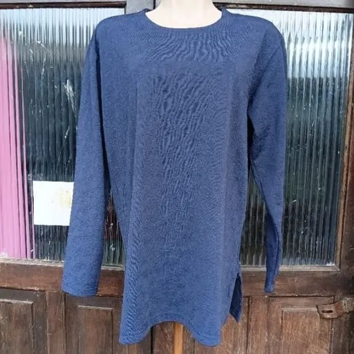 blusão vintage de manga longa