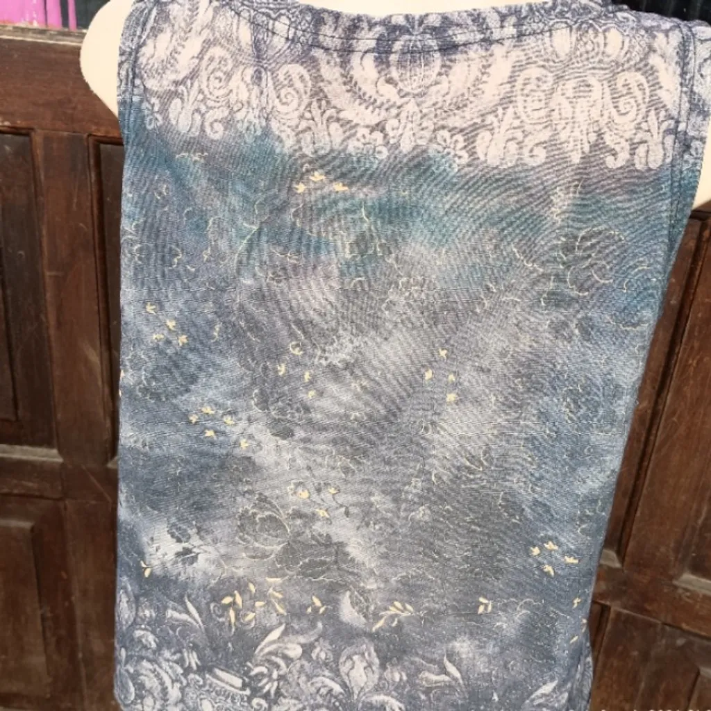 blusa anos 90 vintage estampa barroca g