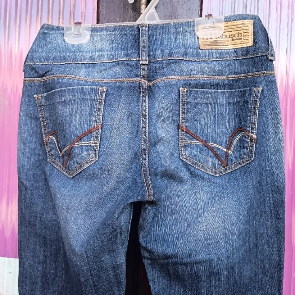 calça jeans rabusch premium tamanho 40 38 slim anos 2000 y2k