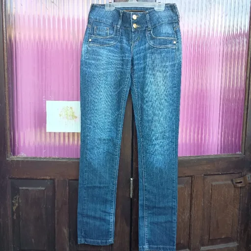calça jeans rabusch premium tamanho 40 38 slim anos 2000 y2k