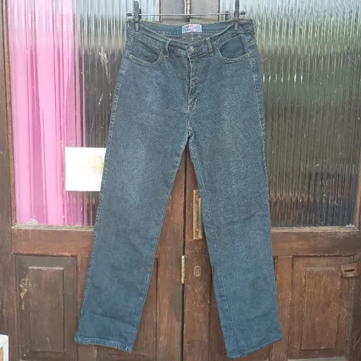 calça star jeans vintage tam 42 44 cintura alta anos 90
