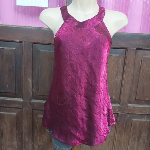 blusa maravilhosa metalizada tam m  g noite