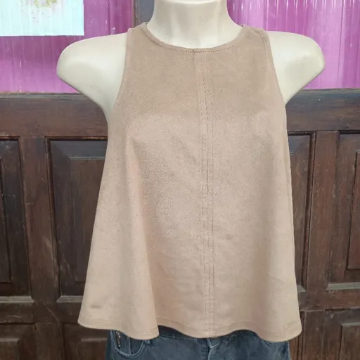 blusa suede camurça forever 21 tam m g gg