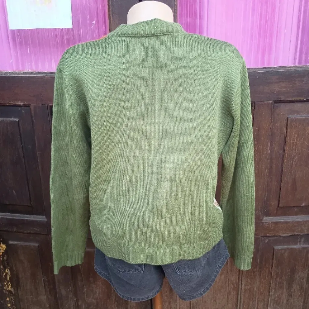 PROMOÇÃO SÓ HOJE  blusa tricot vintage suéter colorido abstrato