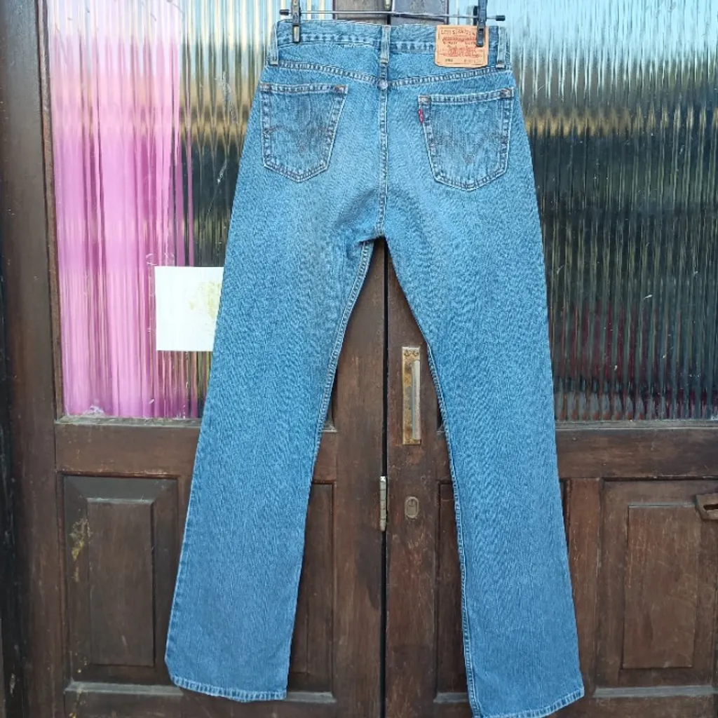 calça levi strauss modelo 554 original jeans