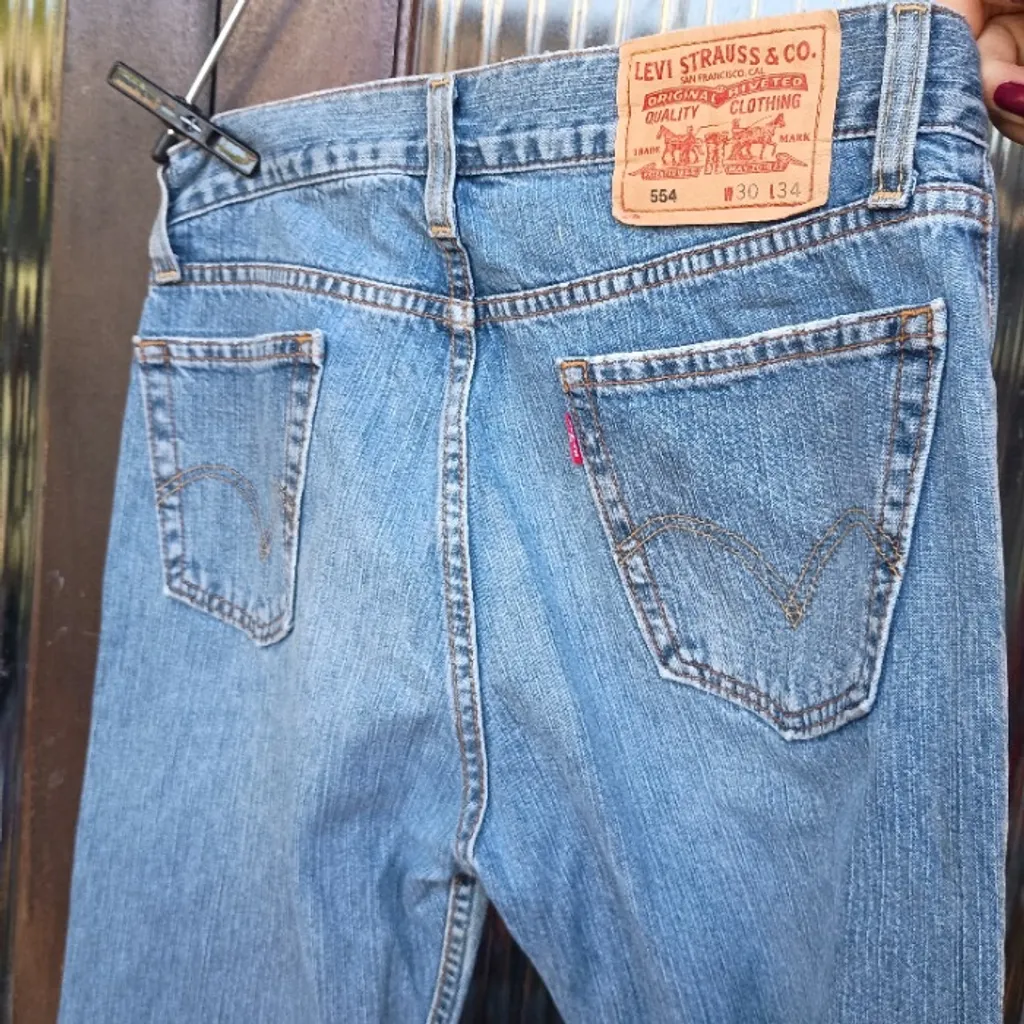 calça levi strauss modelo 554 original jeans