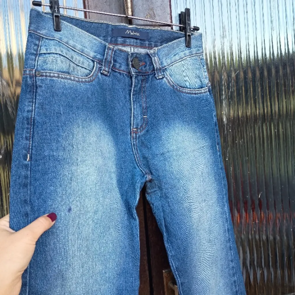 calça masculina malwee jeans slim