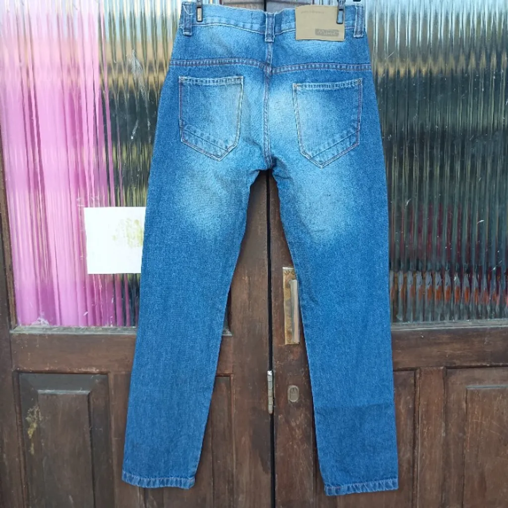 calça masculina malwee jeans slim