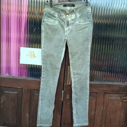 calça jeans lp verde oliva tam 38