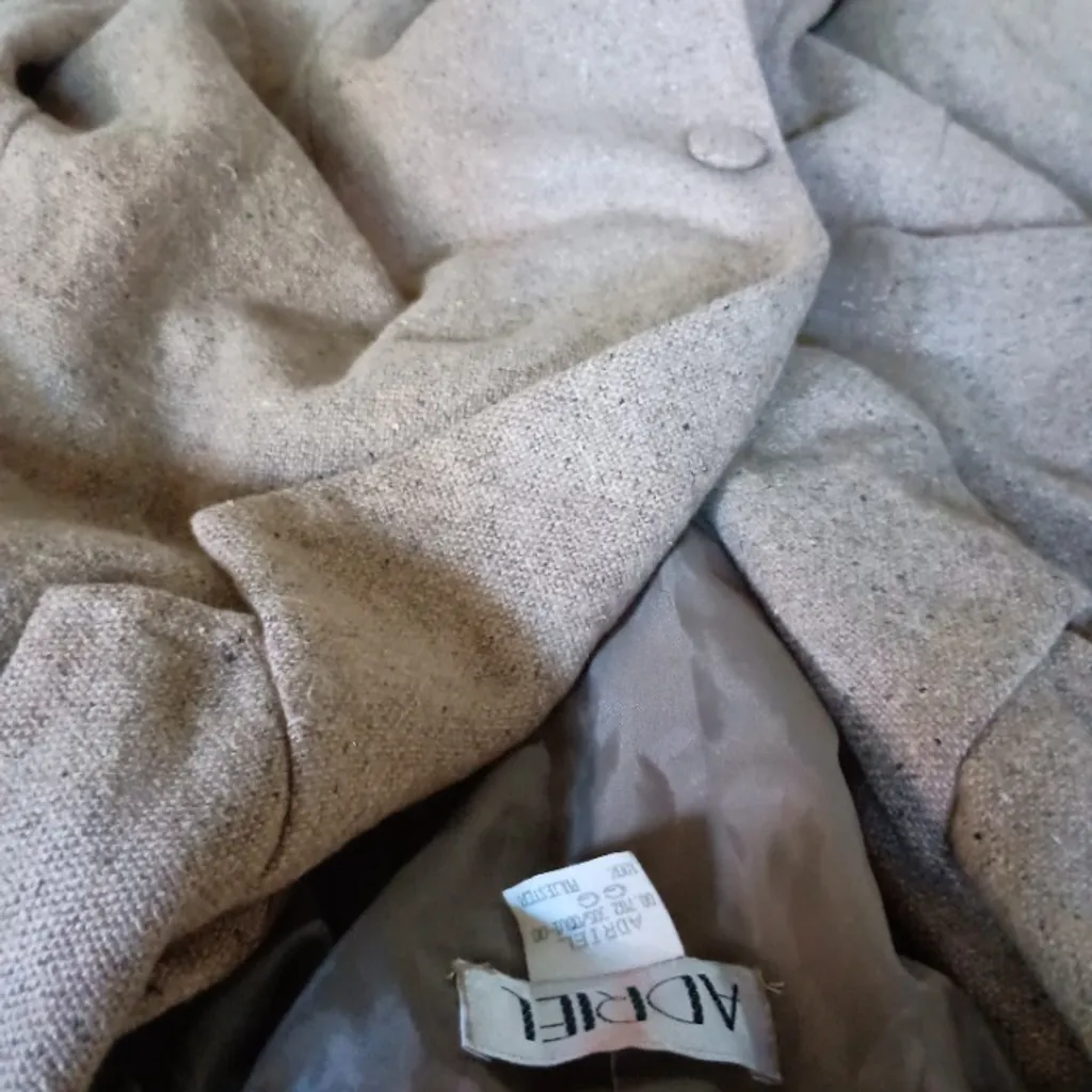 blazer vintage cgc de lã batida