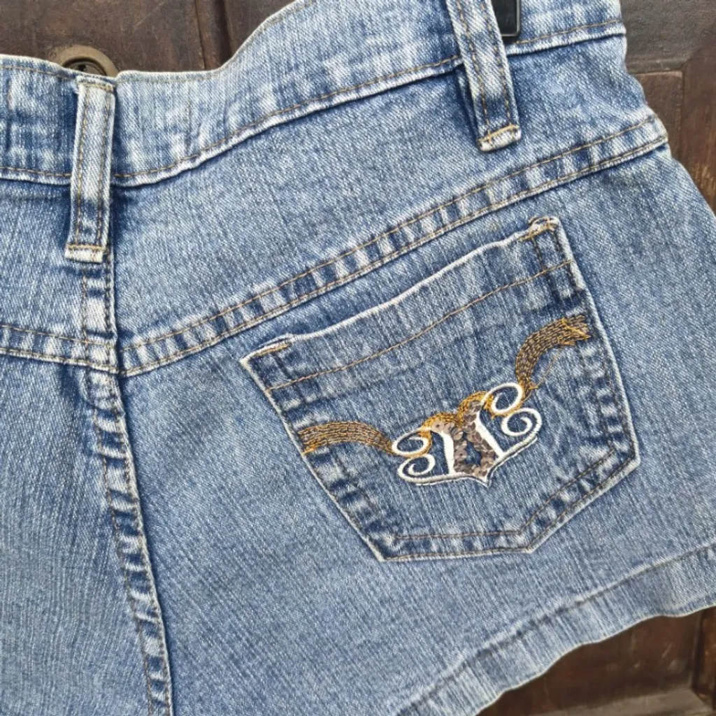 short jeans feminino cintura baixa tam 36 38