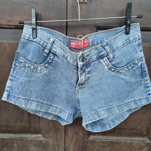 short jeans feminino cintura baixa tam 36 38