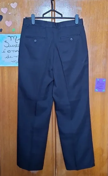 calça social risca de giz tam 38