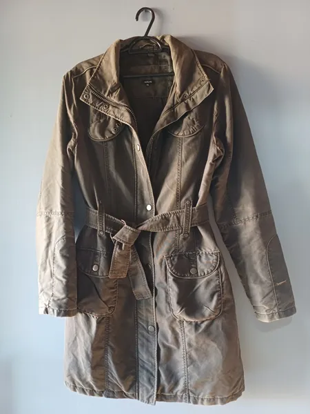 casaco sobretudo parka natura utilitário verde militar m