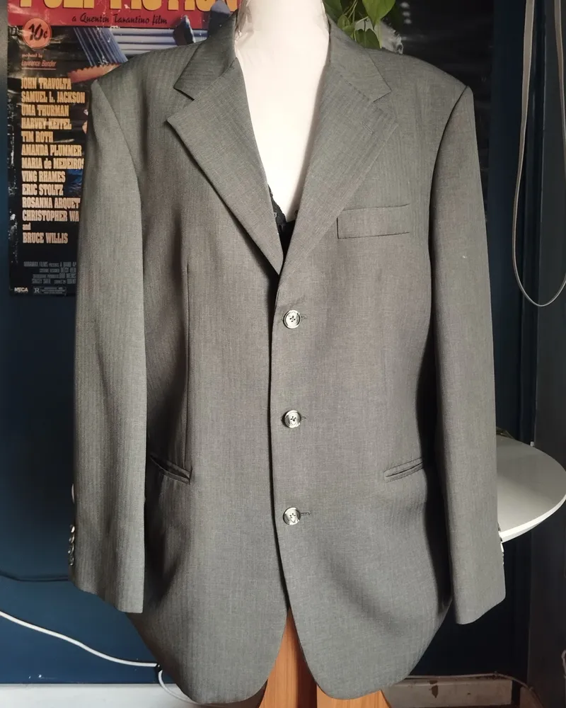 blazer vintage alfaiataria schander nardin