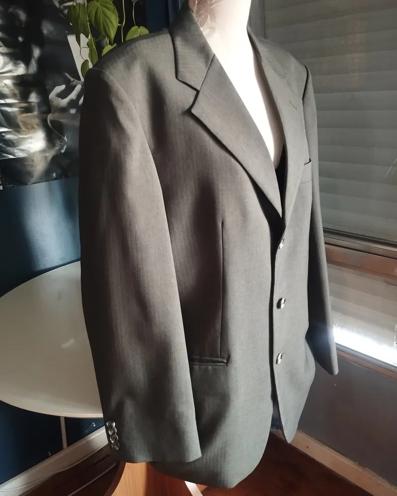 blazer vintage alfaiataria schander nardin