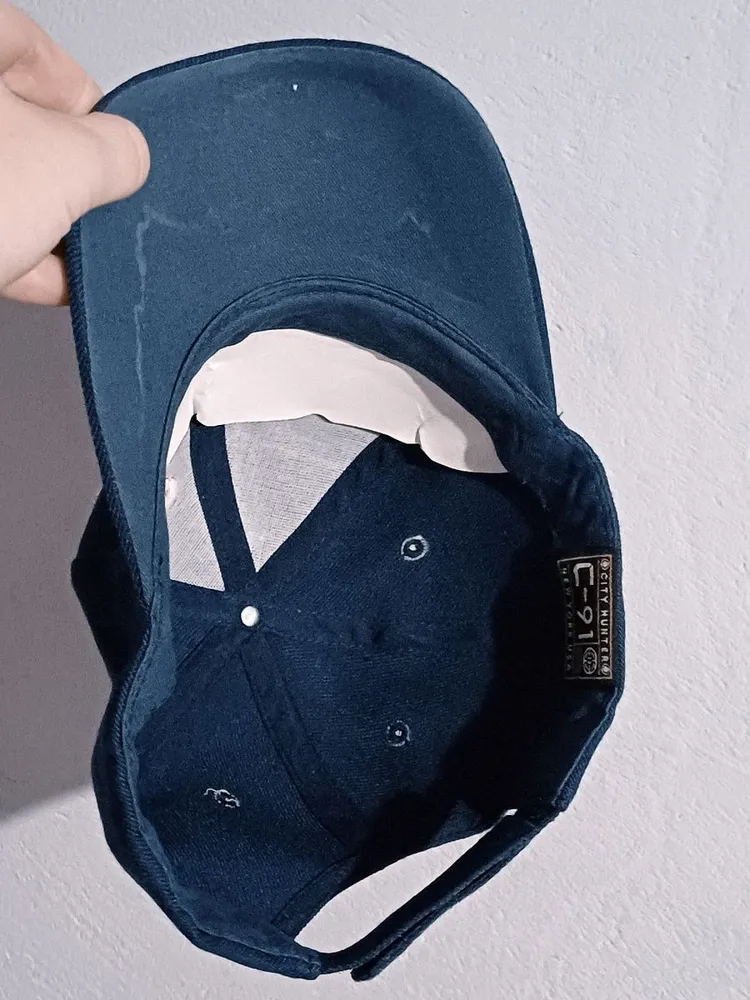 boné autêntico city hunter c-91 san francisco azul (novo)