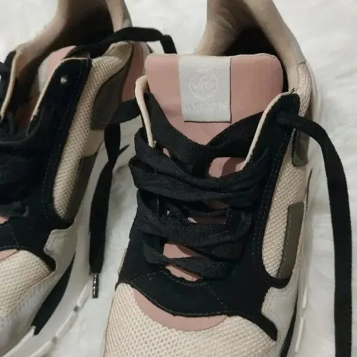 Tênis Via Marte Chunky 36 Branco Plataforma - Usado 1x Impecável