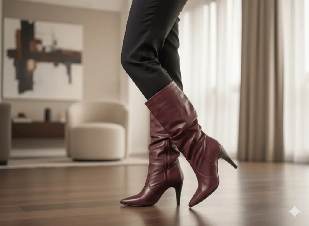 Bota Ferni Caramelo Salto Fino 38