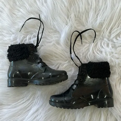 Bota Infantil Preta Menina 25