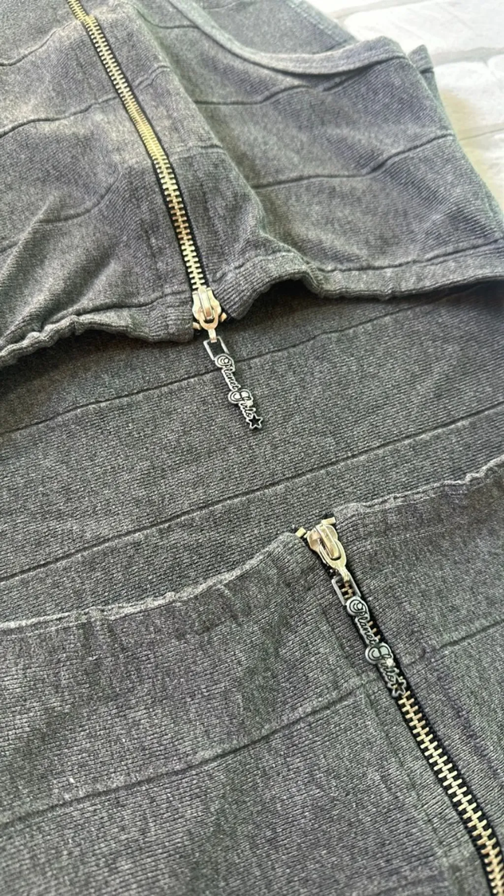 Vestido Tubinho Cinza Planet Girls Com Abertura Costas Tam M