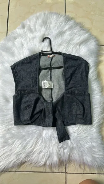 Bolero Jeans Cropped Colcci Feminino Tam M Usado